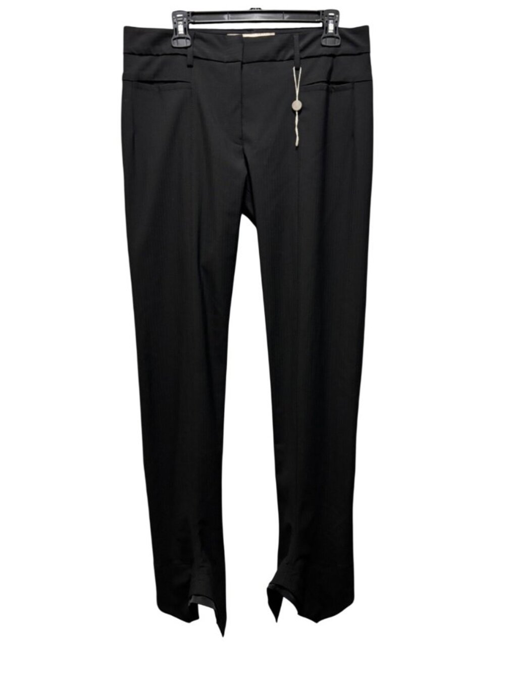 Marithe Francois Girbaud Black Heel Calks Pants Size US 32 Made In Italy